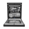 Midea MFD60S510Bi შავი ჭურჭლის სარეცხი მანქანა