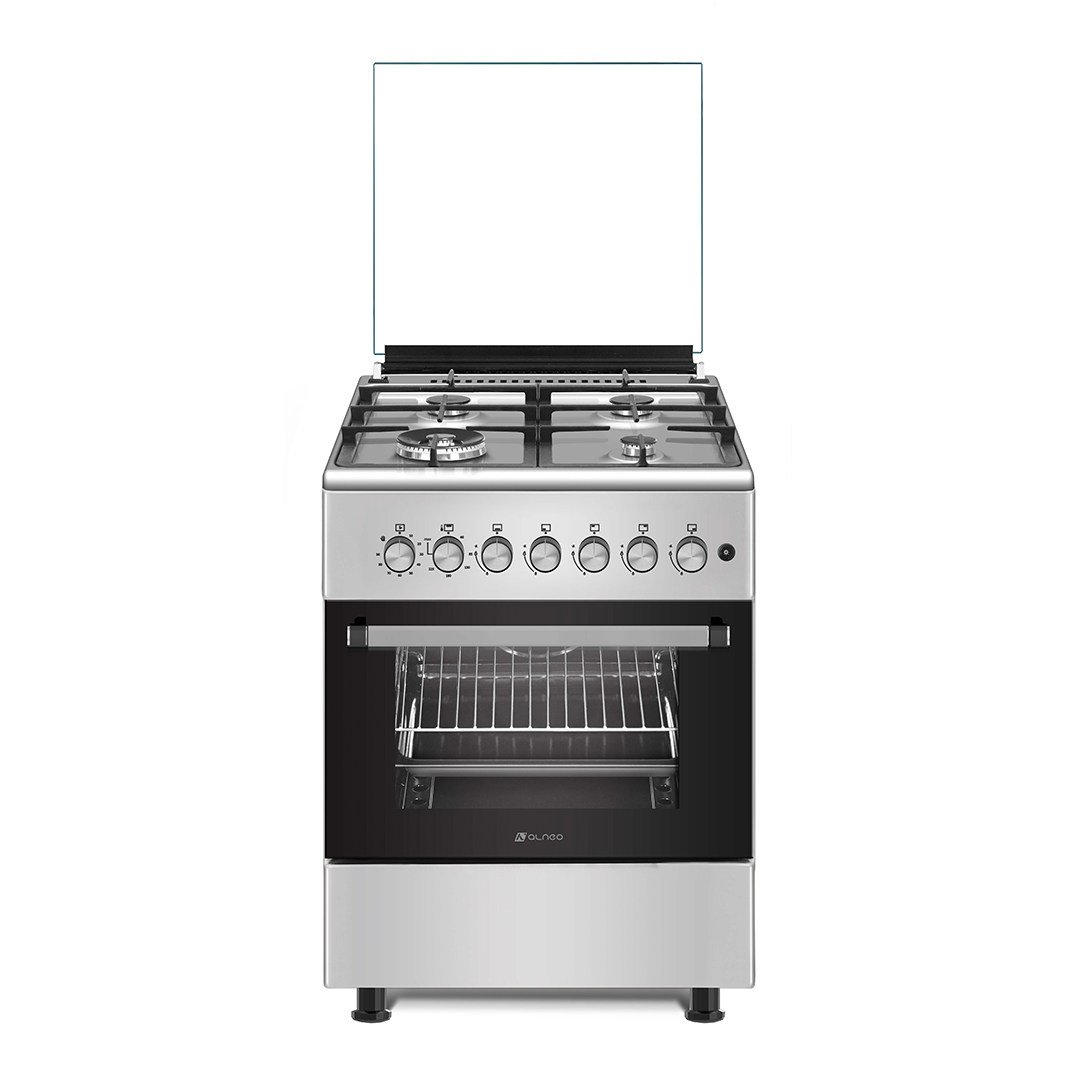 გაზქურა ALNEO ALN6070TS INOX WOK