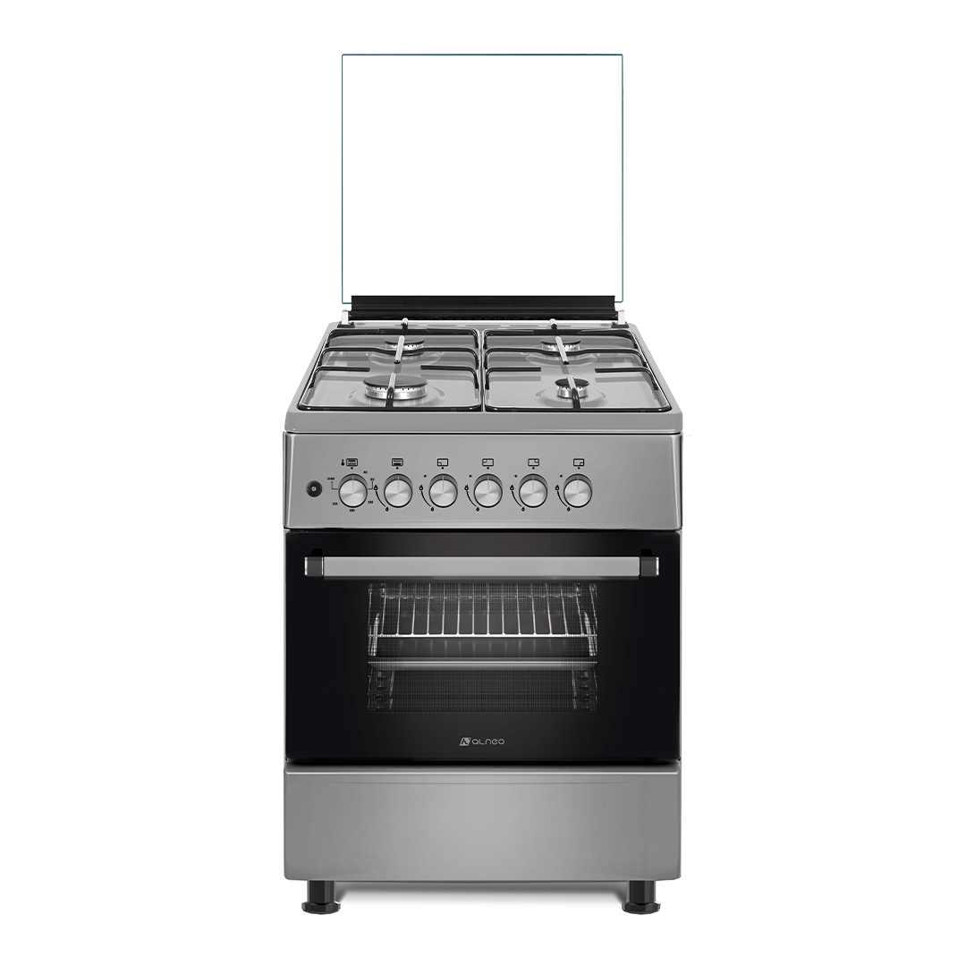 გაზქურა ALNEO ALN6070B INOX WOK