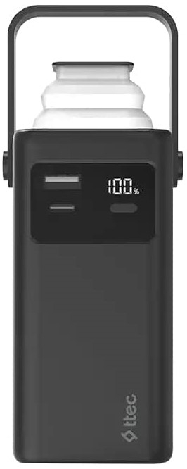 გარე დამტენი Ttec ReCharger Extreme LCD 20000mAh 20W 2BB238S - Image 2
