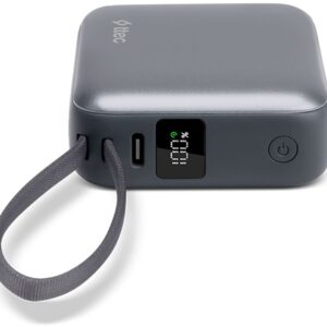 გარე დამტენები Ttec TTEC RECHARGER MINI LCD 10.000MAH PD 35W POWERBANK WITH USB-C CABLE 2BB232GR