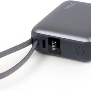 გარე დამტენები Ttec TTEC RECHARGER MINI LCD 10.000MAH PD 35W POWERBANK WITH USB-C CABLE 2BB232GR