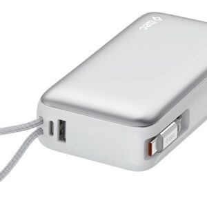 გარე დამტენები Ttec TTEC RECHARGER PRO LCD 20.000MAH PD 45W POWERBANK WITHRETRACTABLE USB-C CABLE 2BB277G