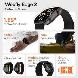 სმარტსაათი Weofly WEOFLY EDGE 2 BLACK